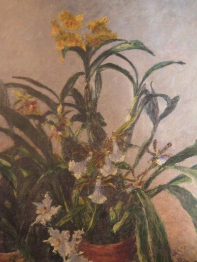 Orquídeas Amarillas de Gustave Caillebotte